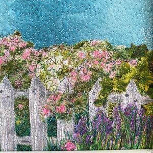 Fiber Art Landscape Scene By Ludmila Gancova Cottagecore Aesthetic